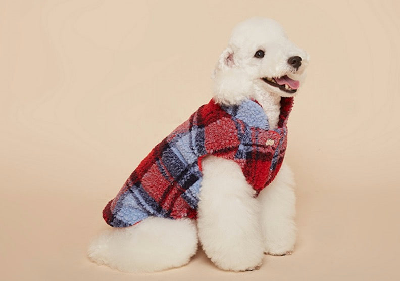 PuppyGallery - "Lumberjack" koiran fleecetakki