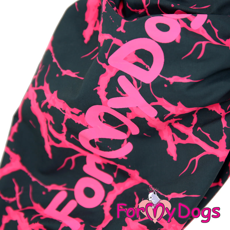 ForMyDogs - "Electric lightning" koiran sadehaalari, keskikokoinen/iso koira, nartun malli