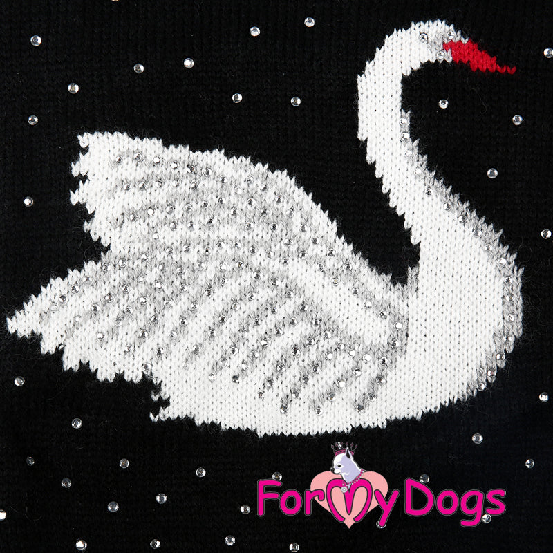 ForMyDogs - "Swan" koiran akryylineule, unisex malli