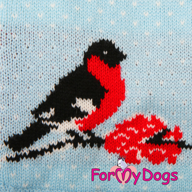 ForMyDogs - "Bullfinches" koiran akryylineule, unisex malli