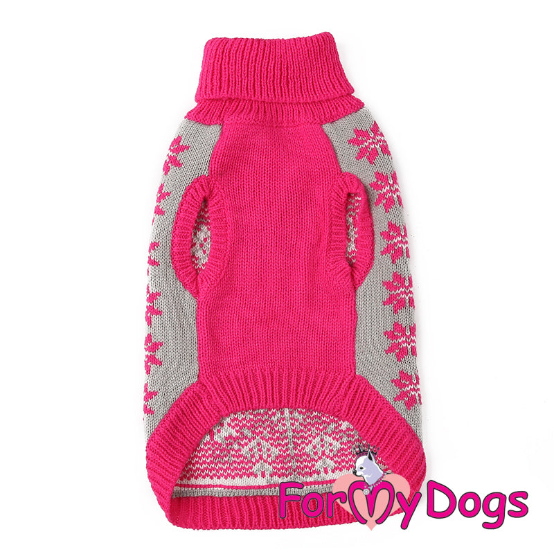 ForMyDogs - "Snowflakes and hearts" akryylineule, unisex malli