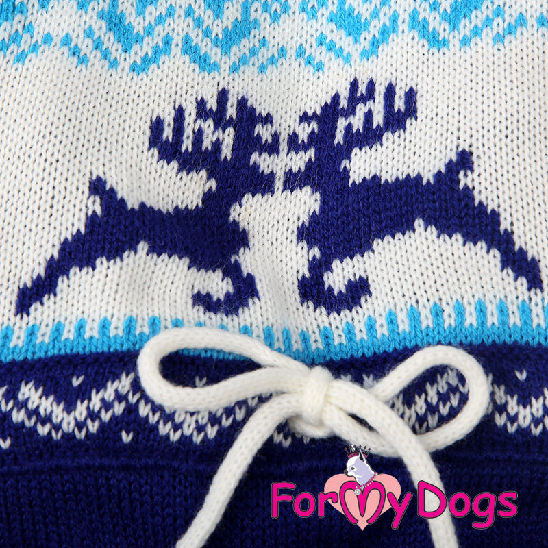 ForMyDogs -"Deers" koiran neulehaalari, unisex malli