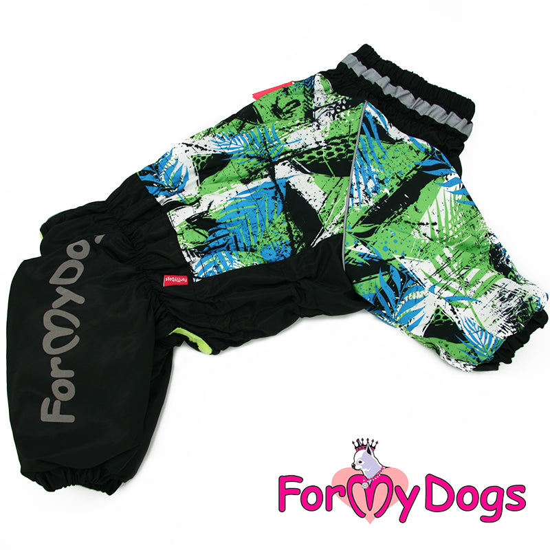 ForMyDogs - "Green forest" talvihaalari, keskikokoinen/iso koira, uroksen malli