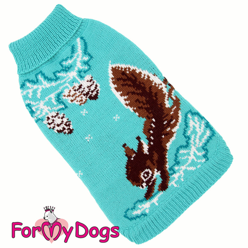 ForMyDogs - "Squirrel" koiran akryylineule, unisex malli
