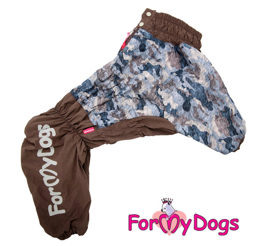 ForMyDogs - "Charming camo" talvihaalari, keskikokoinen/iso koira, uroksen malli