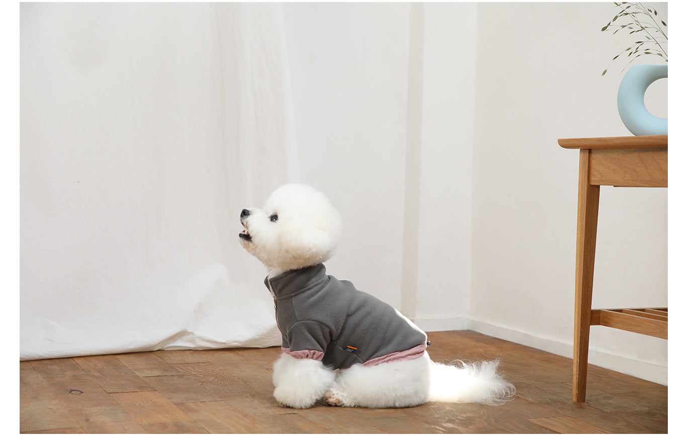 PuppyGallery - Lämmin koiran fleecepaita, unisex malli (kaksi värivaihtoehtoa)